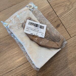 Wooden Labor Birthing Comb, Acupressure Tool- Includes Cloth Bag